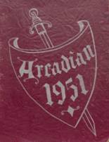 Newark High School 1951 yearbook cover photo