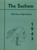 Old Town High School 1943 yearbook cover photo