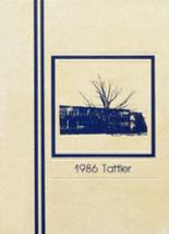 Conneaut High School 1986 yearbook cover photo