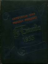 Chowchilla Union High School 1953 yearbook cover photo