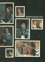 Anderson High School 1975 yearbook cover photo