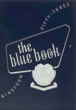 The Pingry School 1953 yearbook cover photo