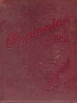 Clopton High School 1954 yearbook cover photo