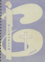 1955 Bethany Christian High School Yearbook from Goshen, Indiana cover image