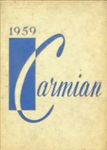 1959 Township High School Yearbook from Carmi, Illinois cover image