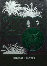 2000 Kimball High School Yearbook from Kimball, South Dakota cover image