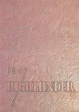 Highlands High School 1947 yearbook cover photo