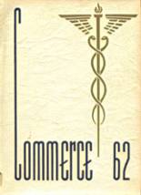 Commerce High School 1962 yearbook cover photo