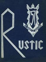 St. Mary of Redford High School 1957 yearbook cover photo