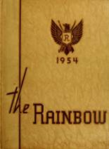 Academy of Richmond County 1954 yearbook cover photo