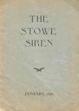 1926 Stowe High School Yearbook from Stowe, Vermont cover image