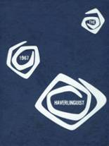 Haverling High School 1967 yearbook cover photo