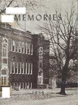 Gill Township High School 1953 yearbook cover photo