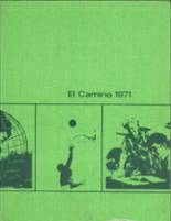 El Cerrito High School 1971 yearbook cover photo