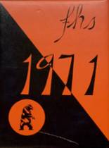 Fruitland High School 1971 yearbook cover photo