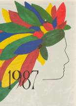 1987 Greenville High School Yearbook from Greenville, Ohio cover image