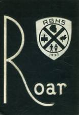 Red Bank High School 1966 yearbook cover photo