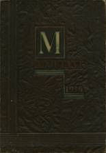 Massanutten Military Academy 1936 yearbook cover photo