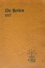 Coraopolis High School 1937 yearbook cover photo
