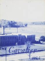 Coldwater High School 1953 yearbook cover photo