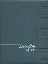 Delano High School 1951 yearbook cover photo