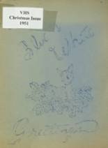 Vergennes Union High School 1951 yearbook cover photo