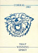 Coleman High School 1983 yearbook cover photo