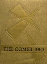 B. B. Comer Memorial High School 1963 yearbook cover photo