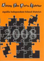 Aquilla High School 2008 yearbook cover photo