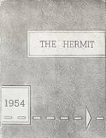 Hermitage High School 1954 yearbook cover photo