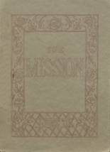 Mission High School 1911 yearbook cover photo