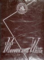 Austin High School 1957 yearbook cover photo