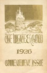 1926 Woodbury High School Yearbook from Woodbury, New Jersey cover image