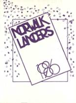 Norwalk High School 1986 yearbook cover photo