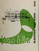 McKeesport High School 1955 yearbook cover photo