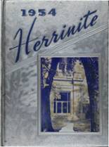 Herrin High School 1954 yearbook cover photo