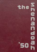 Shenandoah High School 1950 yearbook cover photo