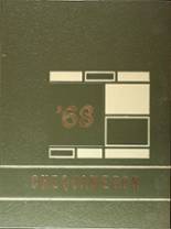 Washburn High School 1968 yearbook cover photo