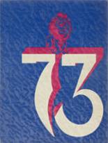 United High School 1973 yearbook cover photo