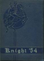 McCallum High School 1954 yearbook cover photo