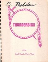 Good Thunder High School 1956 yearbook cover photo