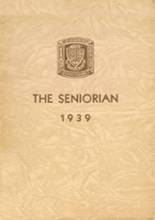 Thorp High School 1939 yearbook cover photo