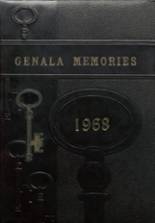 Geneva High School 1968 yearbook cover photo