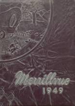 Merrillville High School 1949 yearbook cover photo