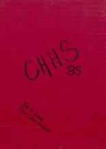 Cedar Hill High School 1985 yearbook cover photo