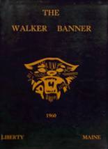 Walker High School 1960 yearbook cover photo