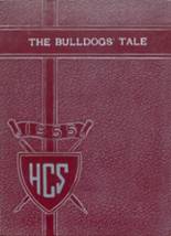 Creighton High School 1955 yearbook cover photo