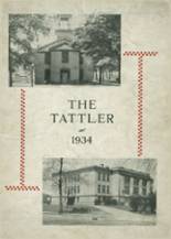 Conneaut High School 1934 yearbook cover photo
