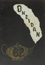 Oneida High School 1962 yearbook cover photo