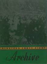 Ridley Township High School 1948 yearbook cover photo